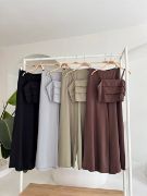 Crop Plazzo Pantolon Takım 10155-08 resmi